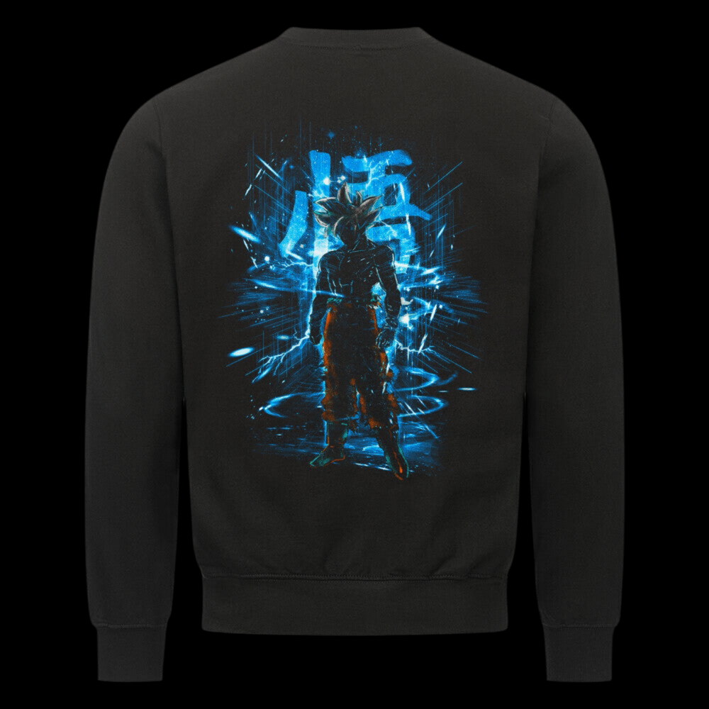 Goku Ultra Azul Quality Sweatshirt