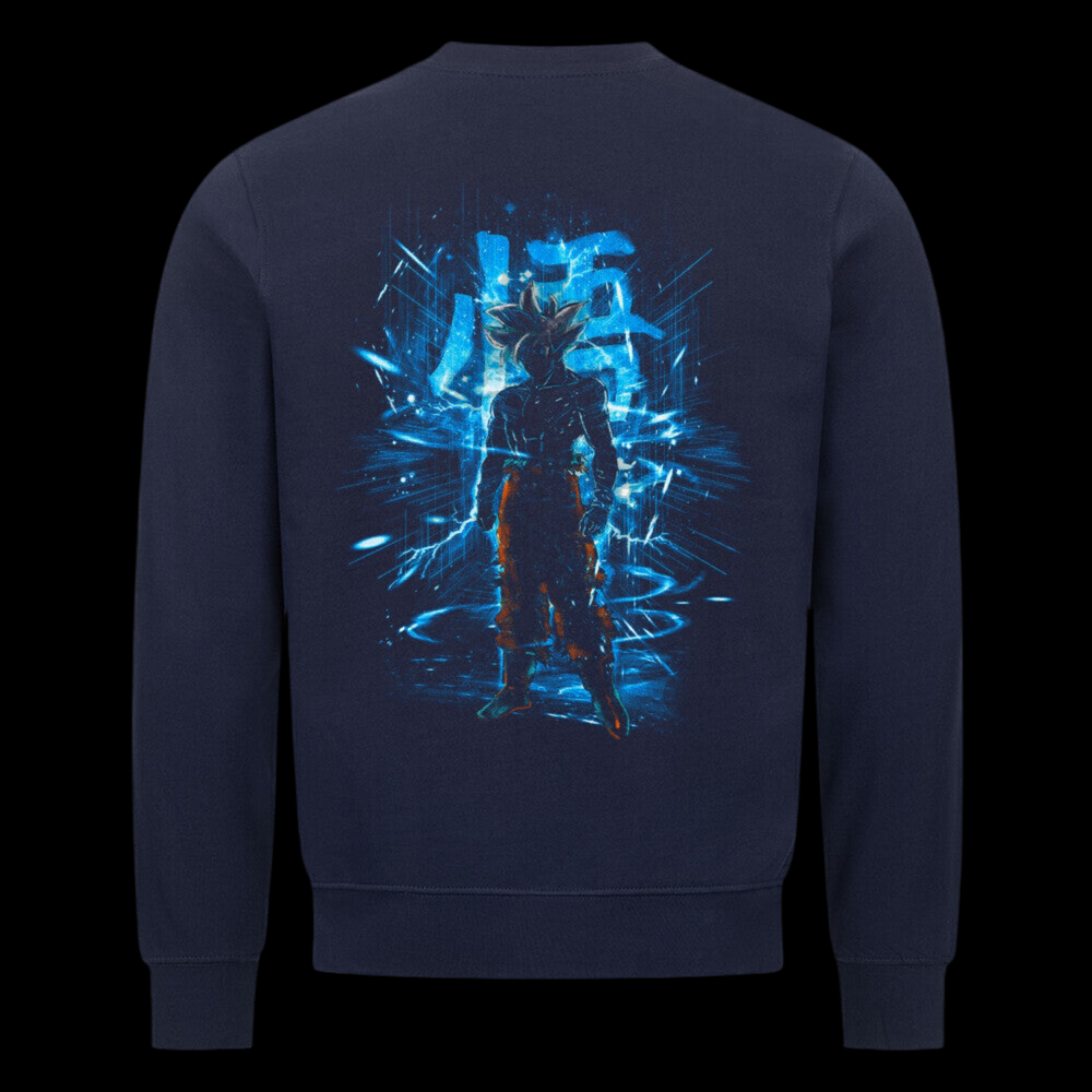 Goku Ultra Azul Quality Sweatshirt