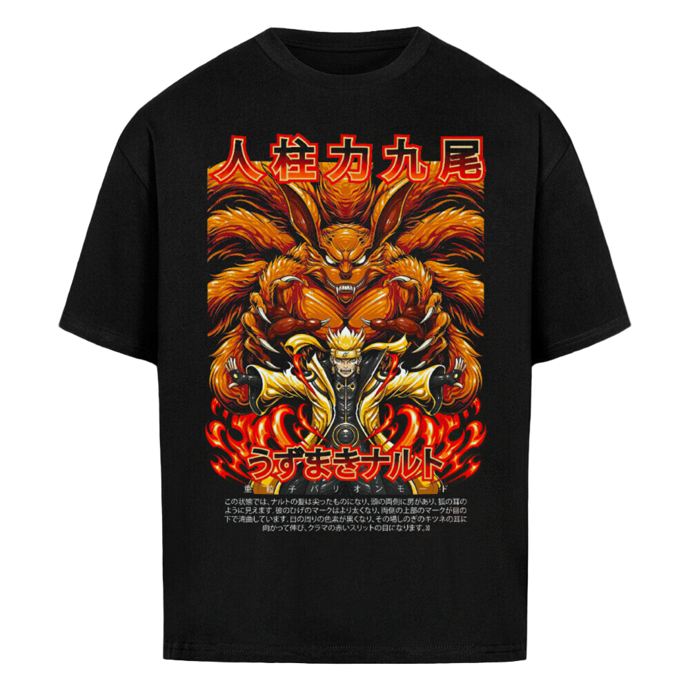 Naruto x Kurama Premium Oversized Shirt