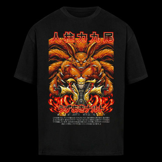 Naruto x Kurama Premium Oversized Shirt