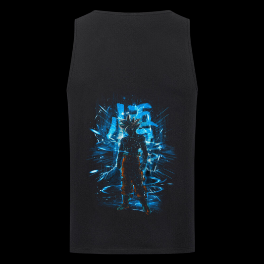 Goku Ultra Azul Quality Tanktop